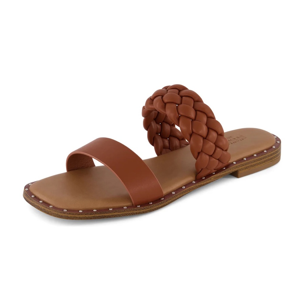 Sincerely Jules Varro Braided Two Band Sandal